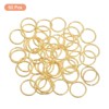 Unique Bargains Metal Twisted Open O-ring Connectors for DIY Bracelet Necklaces 50 Pcs - 3 of 4