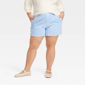 Women's Mid-Rise Pull-On Shorts - Universal Thread™ - 1 of 3