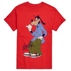 Men's - Disney - Goofy Cool Street Clothes Short Sleeve Graphic T-Shirt - 1 of 4