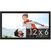 PosterPalooza | Panoramic Decor Black Picture Frame - UV Acrylic, Foam Board Backing, Hanging Hardware - 2 of 4