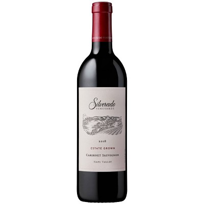 Silverado Cabernet Sauvignon Red Wine - 750ml Bottle : Target