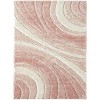 Luxe Weavers Modern Shag Geometric Indoor Area Rug - 2 of 4