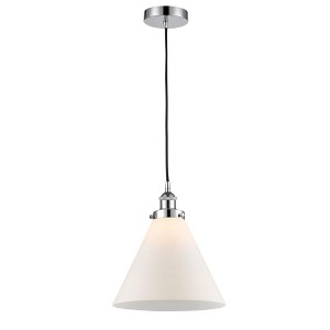 Cone - 1 Light Mini Pendant In Industrial Style-14.75 Inches Tall and 12 Inches Wide - 1 of 1