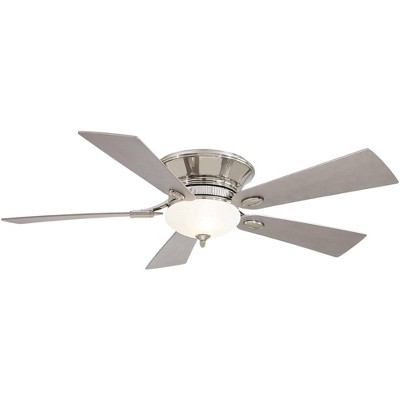 52" Minka Aire Delano II Polished Nickel LED Ceiling Fan