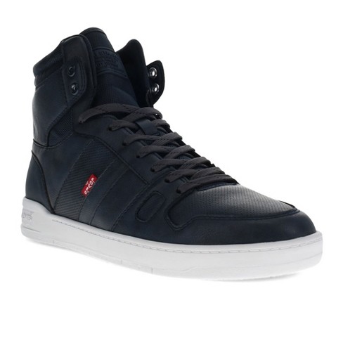 Levi's Mens BB Hi NL Casual Fashion Sneaker Boot, Navy/White, Size 13 - image 1 of 4