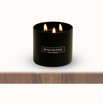 Benevolence LA  Black Wax  Scented Candle