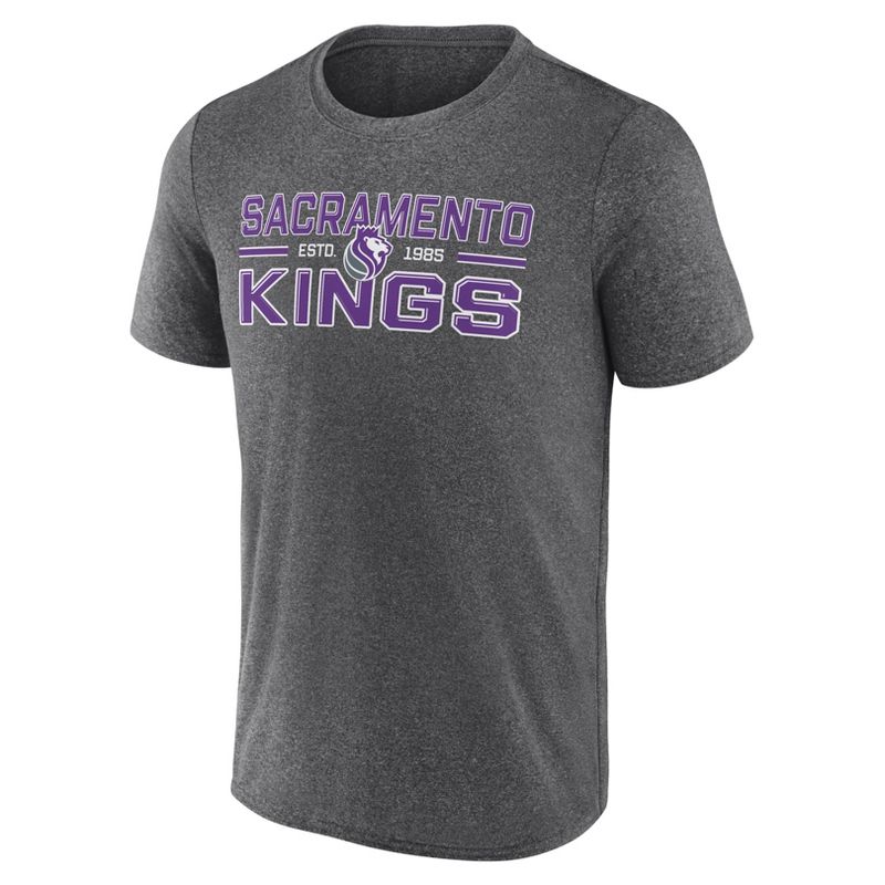 NBA Sacramento Kings Men&#39;s Short Sleeve Drop Pass Performance T-Shirt, 2 of 4