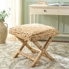 Posey Ottoman - OTT6502 - Natural - Safavieh - 2 of 4