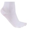 Jobst SoSoft Ribbed Knee High Socks Compression 8-15 Large White - 3 of 4