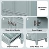 ORRD 30" Green Bathroom Vanity with Sink Combo, Cabinet with Drawer & Doors, Solid Wood Frame & MDF, Modern Multi-Functional Design - 4 of 4