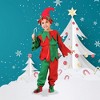 Fun World Red and Green Elf Plush  Child Christmas Costume - Medium - 2 of 4