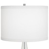 Pacific Coast Lighting Indigo Swirl 33 1/2" Tall Large Modern Coastal End Table Lamp Blue Clear Art Glass Single Living Room Bedroom (Colors May Vary) - 4 of 4