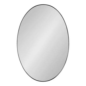 Kate and Laurel Rollo Oval Framed Wall Mirror