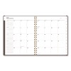 Workstyle Weekly/Monthly Planner, 11 x 9.38, Brown/Gold Cover, 12-Month (Jan to Dec): 2025 - 2 of 4