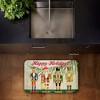 Stupell Industries Classic Nutcrackers Happy Holidays Printed Anti-Fatigue Floor Mat, design by Paul Brent, 30"x18" - 2 of 4