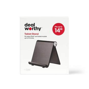 Adjustable Stand for iPads, Tablets & Phones - dealworthy™ Black