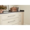 Amerock Bar Pulls 8-13/16 inch (224mm) Center-to-Center Sterling Nickel Cabinet Pull - 2 of 4