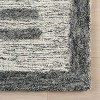 Carmeon Hamilton Caly Modern Bordered Wool Rug - 4 of 4