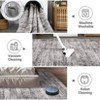 Vintage Boho Non-Slip Kitchen Rug Retro Abstract Low Pile Area Rug Soft Floor Carpet for Bedroom Living Room Laundry Room - 4 of 4