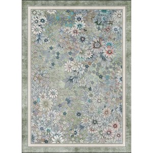 Fulvari Area Rug,Rugs for Living Room & Bedroom,Bohemian Washable Rug with TPR Gripper,Recycled Polyester Low-Pile Pet & Kid Safe - 1 of 4