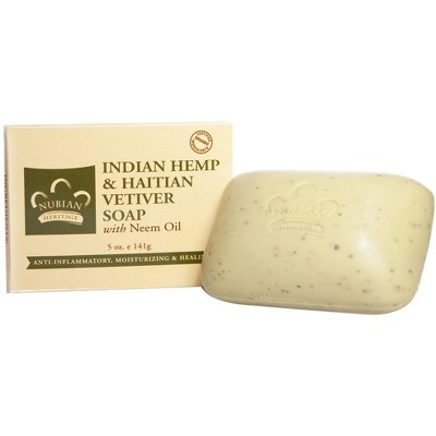 NUBIAN SOAP Haitian HEMP 5OZ