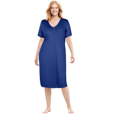 Dreams & Co. Plus Size Short T-Shirt Lounger