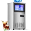 Velieta 140Lbs/24H Commercial Ice Maker Machine with 30Lbs Ice Capacity, 50Pcs Clear Ice Cubes per Round in 11-20Mins for Home Bar Outdoor - 2 of 4