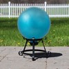 Northlight Outdoor Garden Mirrored Gazing Ball - 10" - Turquoise Blue - 2 of 4