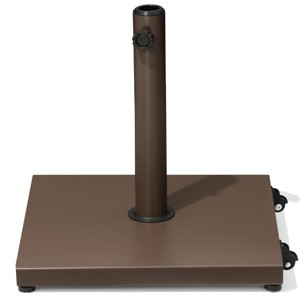 Crestlive Products Patio Umbrella Base 40lbs Umbrella Stand with Wheels Heavy Duty Concrete Stand - 1 of 4