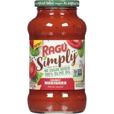 Ragu Simply Chunky Marinara Pasta Sauce - 24oz