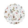 C&F Home Edith Round Quilted Reversible Holly Botanical Placemats Set of 6, 17" - 3 of 4