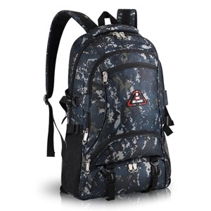 New York XPress BP-8023 Camping Hiking, Large 40L Water-Resistant Lightweight Travel Backpack 24", - 1 of 4