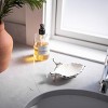 Bird Leaf Trinket Tray White Cast Iron - Foreside Home & Garden - 2 of 4