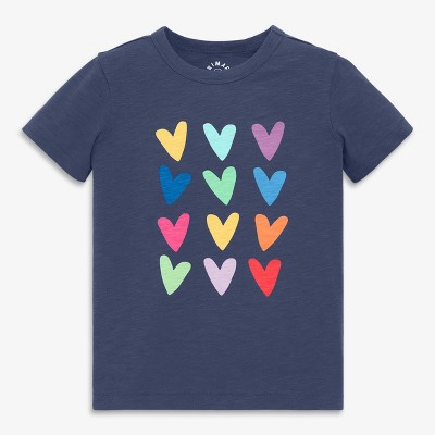 Primary Kids Rainbow Hearts Tee