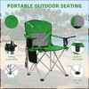 Gulches Portable Folding Camping Chair - Outdoor Chair with Armrests, Cup Holder & Carrying Bag for Camping, Beach & More - 3 of 3