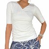 Women's Gracie Cross Over Top - Coco Indigo - 2 of 3