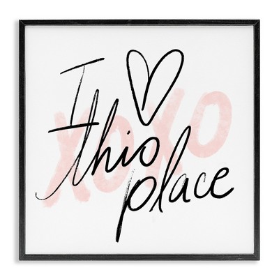 Stupell Industries Love This Place Xoxo, 24" x 24"