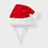 Santa Hat Dog and Cat Headpiece Costume - Boots & Barkley™ Red - 2 of 4