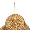 Round Hanging Accent Brown Seagrass, Rope & Jute by Foreside Home & Garden - 3 of 4
