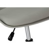 PAGED Adjustable Office Chair Contemporary Desk Chair Ergonomic Swivel Chair with Metal Base and Low-Back Design for Office, Bedroom - 4 of 4