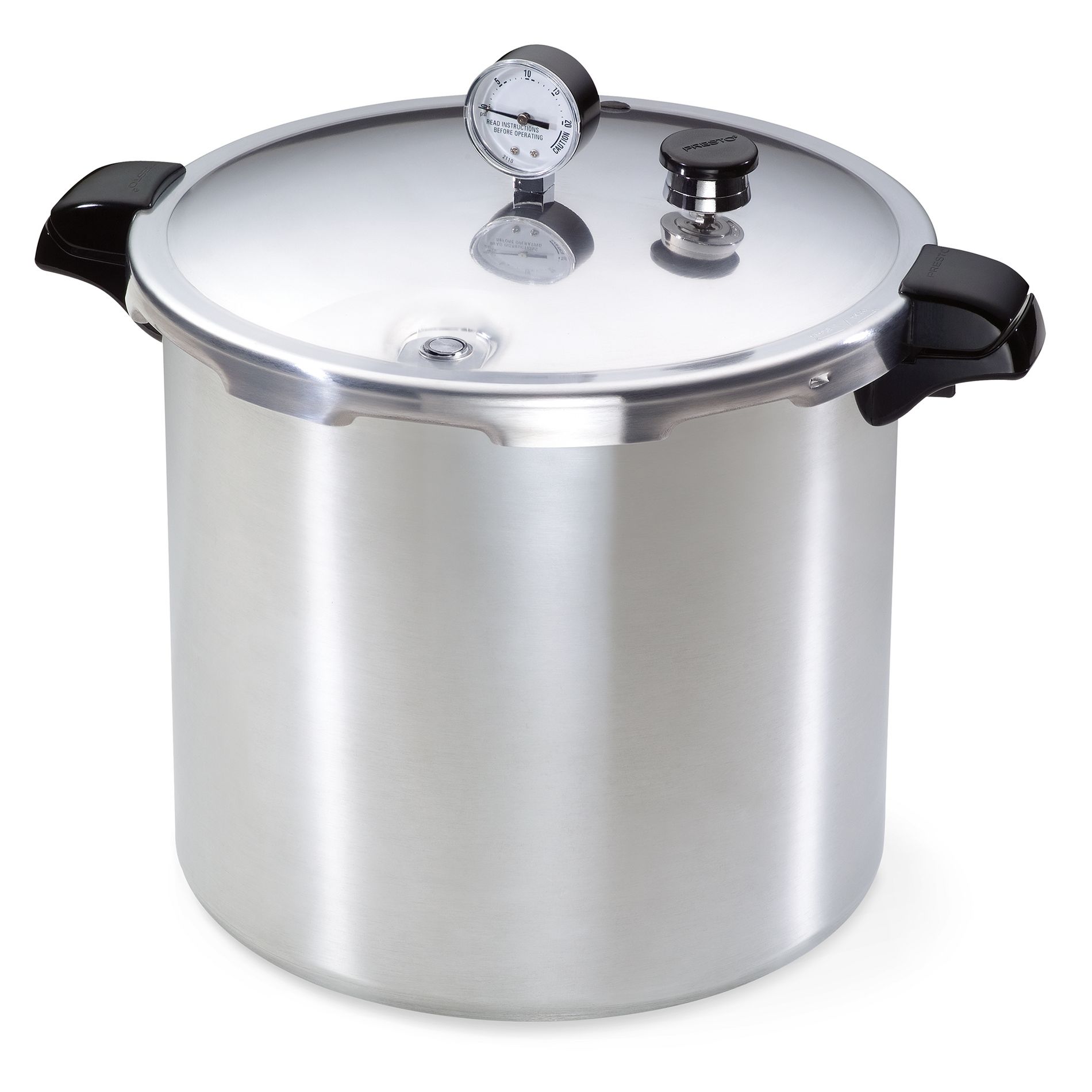 Presto 01784 23 Quart Pressure & Boil Canner Induction Capable, Aluminum, Silver
