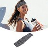 Unique Bargains Stretchy Soft Sweat Wicking Yoga Headband Sweatband for Men Women 1 Pcs Gray - 2 of 4