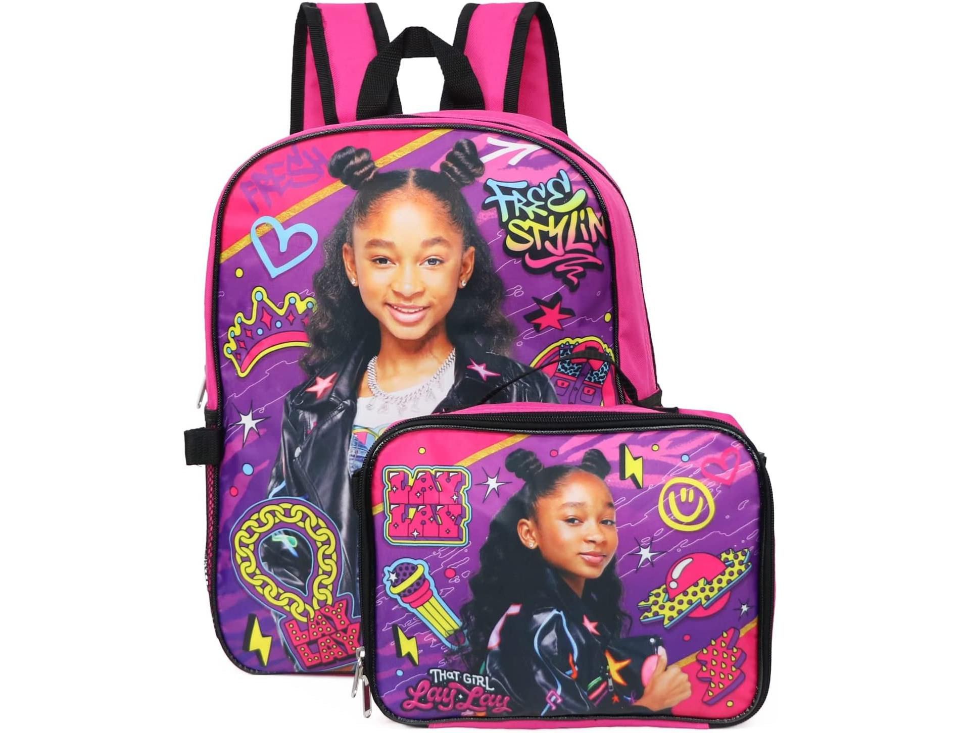 Nickelodeon Girls That Girl Lay Lay 2-Piece Backpack Lunchbox Set