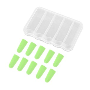 Unique Bargains Chalk Head Shape Swimming Ear Plugs 5 Pair - 1 of 4