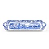 Pimpernel Blue Italian Large Melamine Handled Tray 18.9" x 11.6" - 2 of 4