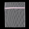 Unique Bargains Nylon Thick Mesh Lightweight Underclothes Laundry Bags 23.6" x 19.6" Pink White 1 Pc - 2 of 3