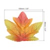 Unique Bargains Wedding Thanksgiving Halloween Decoration Fake Artificial Maple Leaves 100 Pcs - 2 of 4