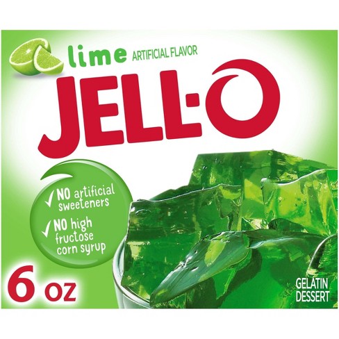 JELL-O Lime Gelatin - 6oz - image 1 of 4
