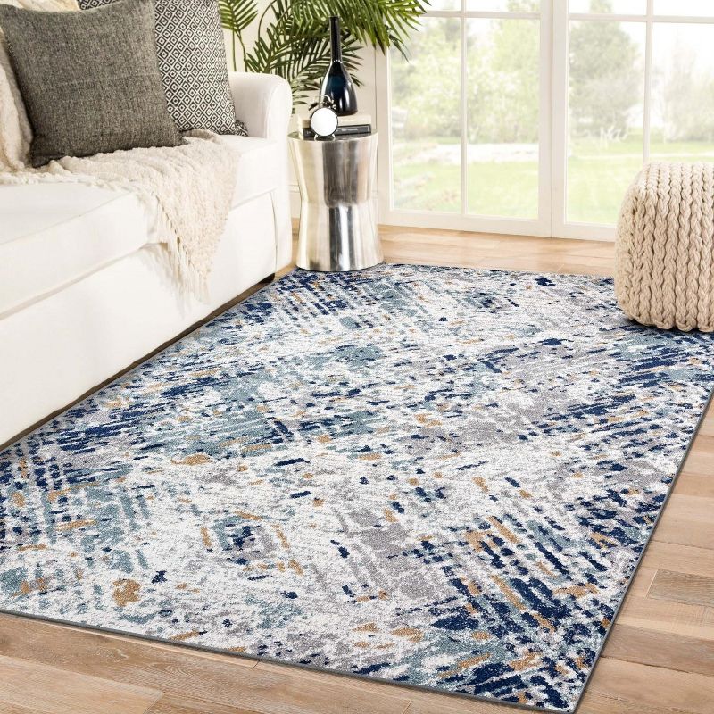 Luxe Weavers Hampstead Abstract Area Rug Geometric Carpet, 1 of 9