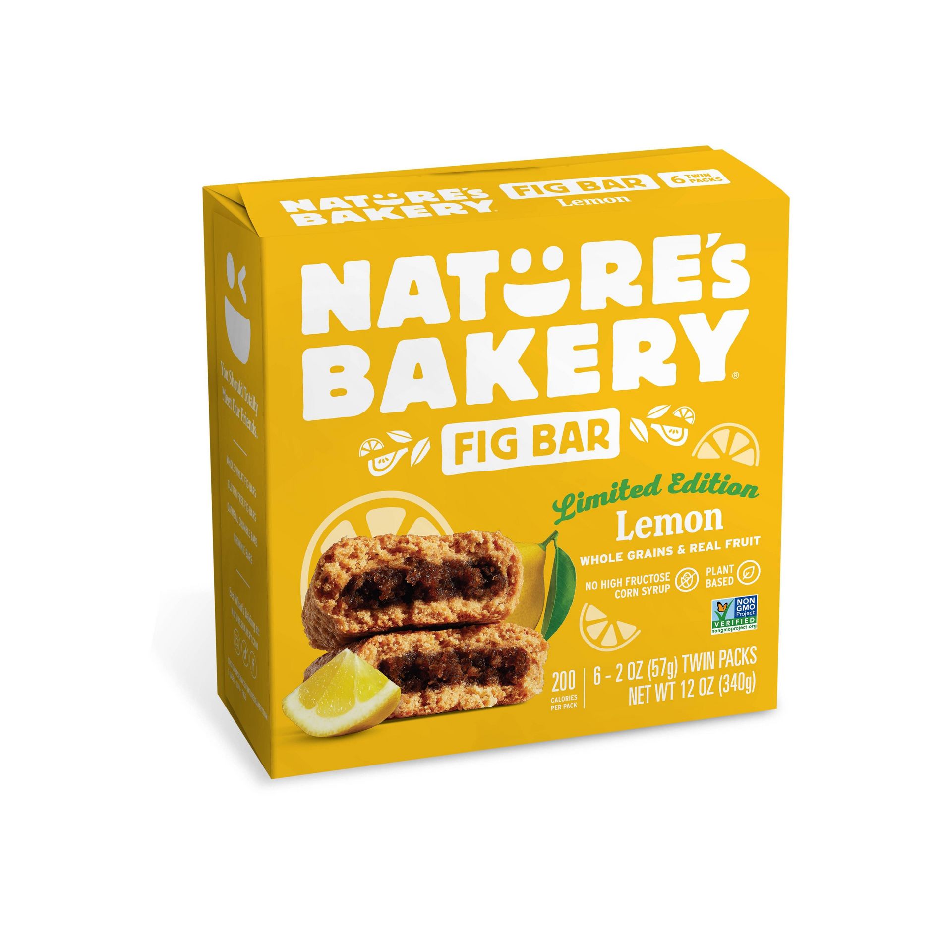 Nature's Bakery Lemon Fig Protein Bars - 12oz/6ct